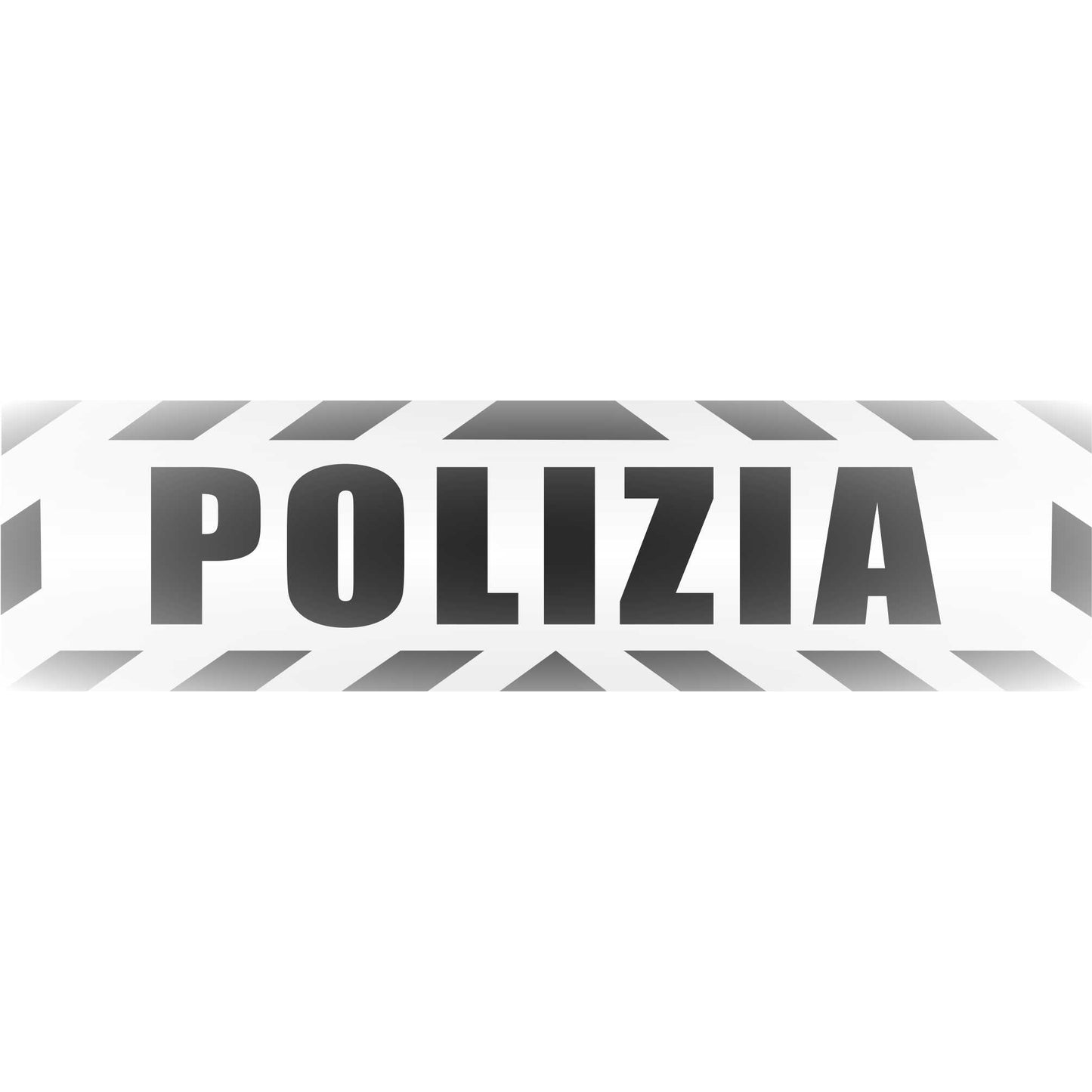 Magnetschild - Polizia - Magnetfolie für Auto - LKW - Truck - Baustelle - Firma