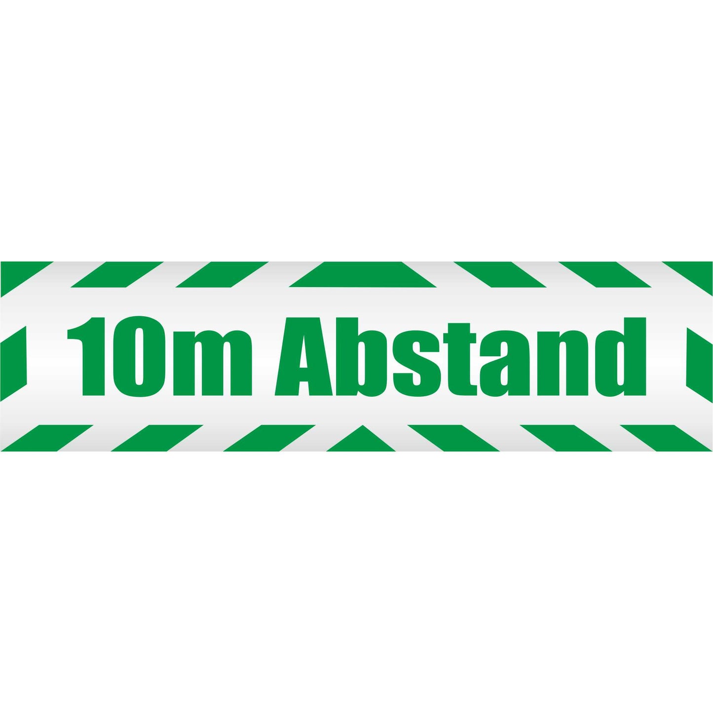 Magnetschild - 10 Meter LKW Militär Bundeswehr Abstand halten 10m - Magnetfolie für Auto - LKW - Truck - Baustelle - Firma
