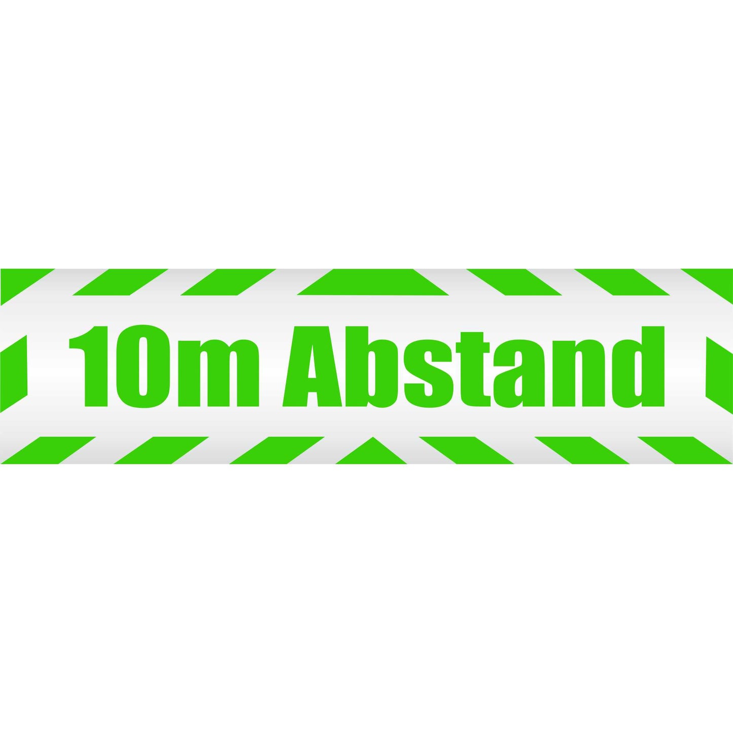 Magnetschild - 10 Meter LKW Militär Bundeswehr Abstand halten 10m - Magnetfolie für Auto - LKW - Truck - Baustelle - Firma