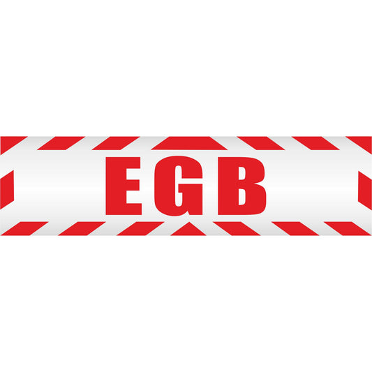 Magnetschild - EGB Erweiterte Grundbefähigung Elite Ranger Fallschirmjäger Infantrie BW Bundeswehr Fahrzeug - Magnetfolie für Auto - LKW - Truck - Baustelle - Firma