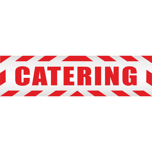 Magnetschild - Catering - Magnetfolie für Auto - LKW - Truck - Baustelle - Firma
