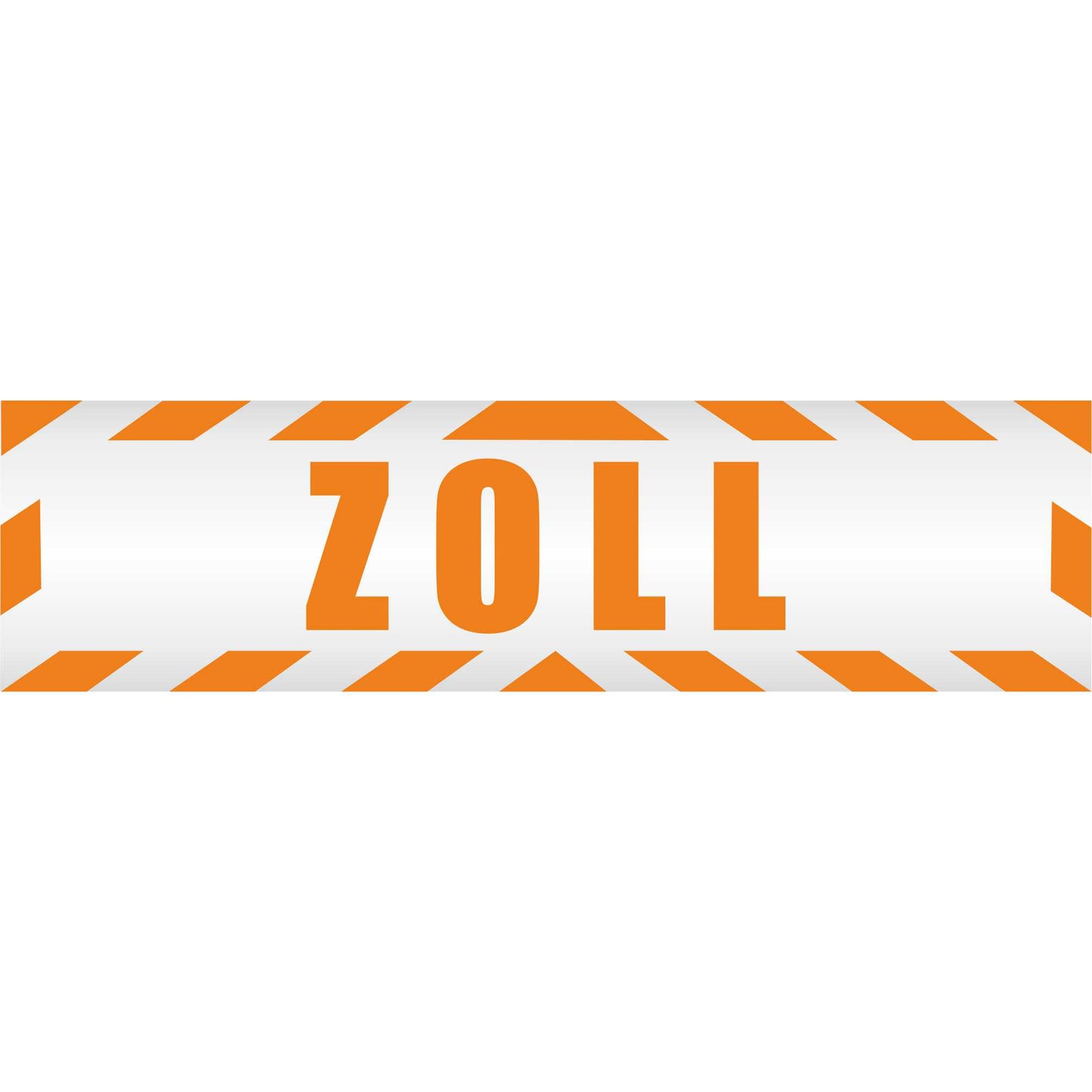Magnetschild - Zoll - Magnetfolie für Auto - LKW - Truck - Baustelle - Firma