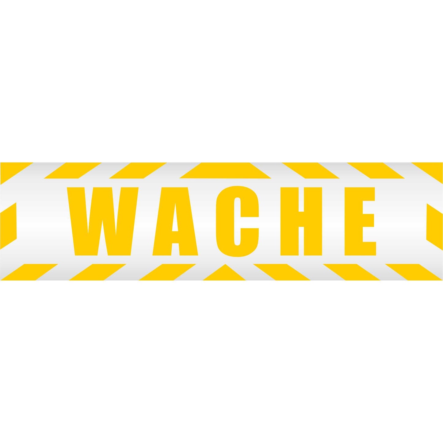 Magnetschild - Wache Streife - Magnetfolie für Auto - LKW - Truck - Baustelle - Firma