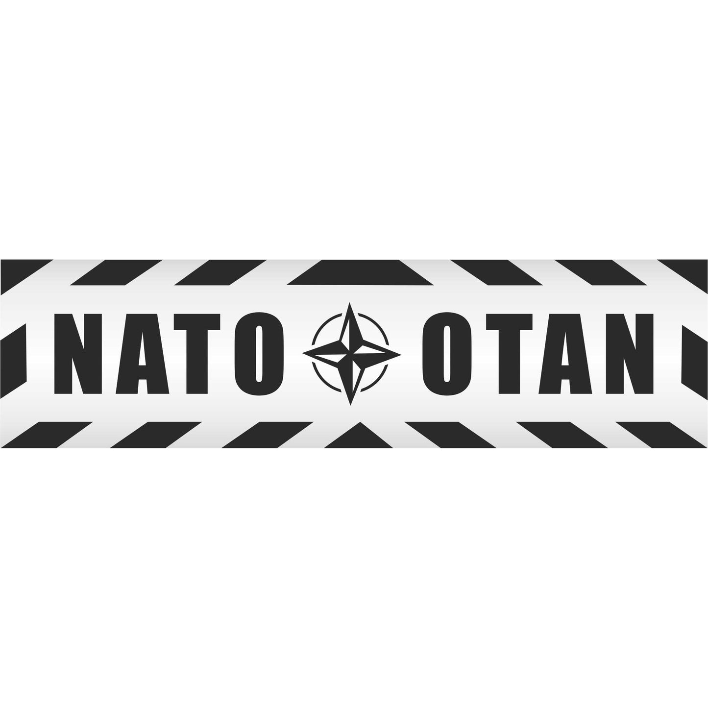 Magnetschild - Nato Otan - Magnetfolie für Auto - LKW - Truck - Baustelle - Firma