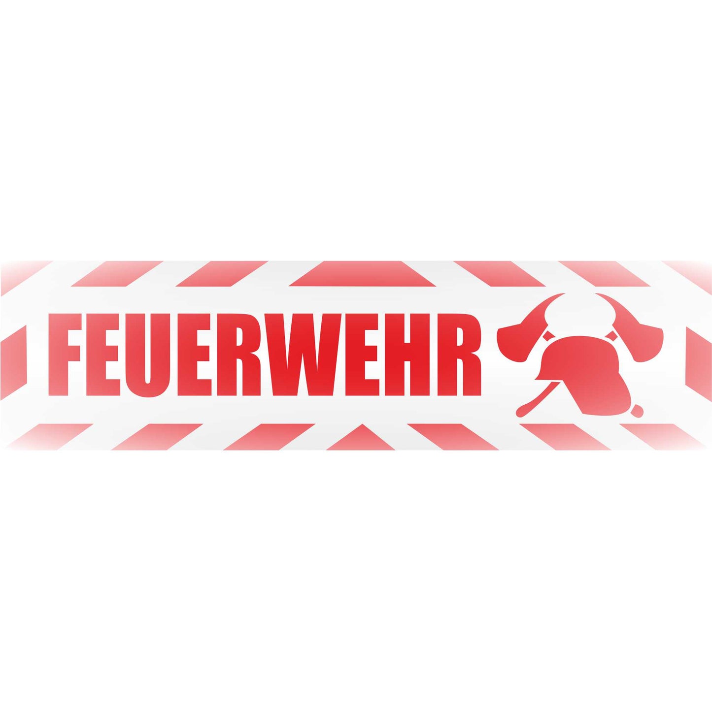 Magnetschild - Feuerwehr 2 - Magnetfolie für Auto - LKW - Truck - Baustelle - Firma