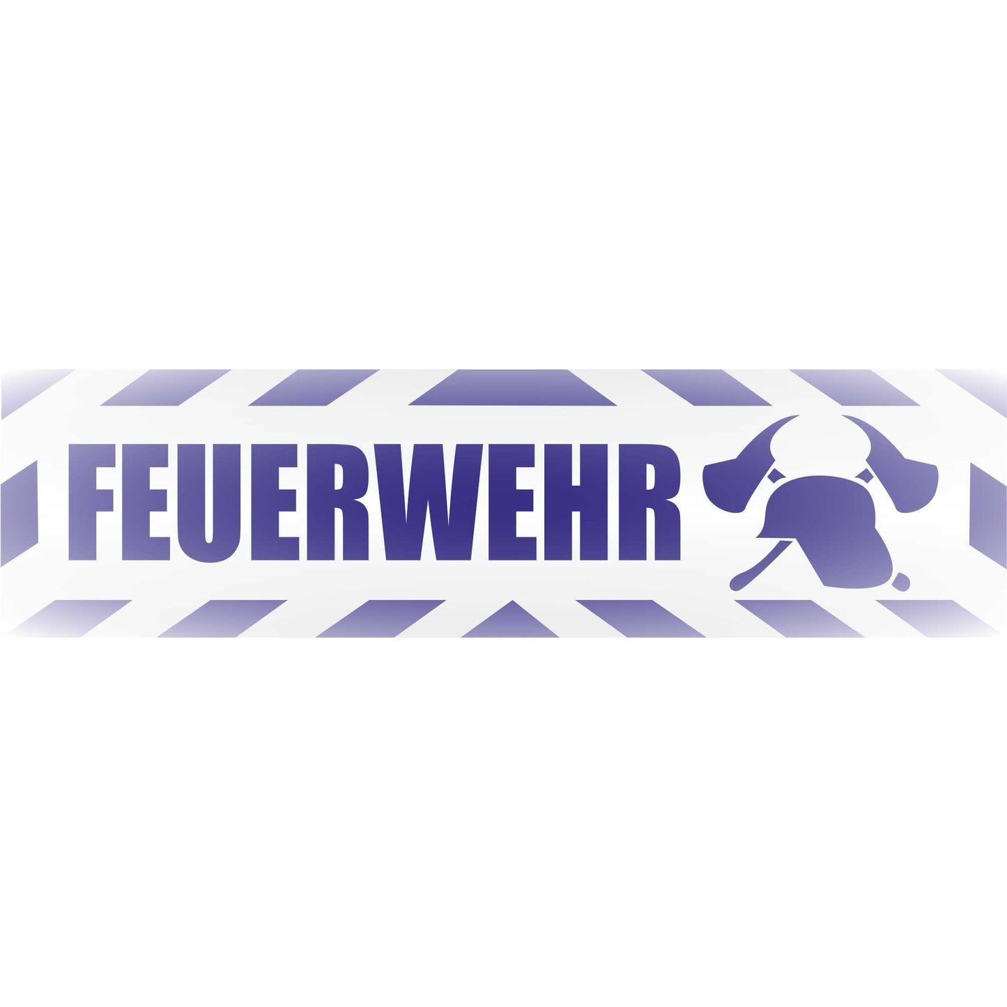 Magnetschild - Feuerwehr 2 - Magnetfolie für Auto - LKW - Truck - Baustelle - Firma