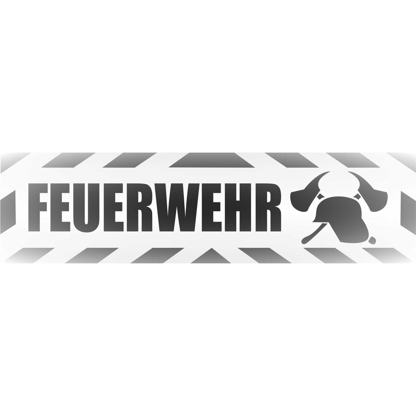 Magnetschild - Feuerwehr 2 - Magnetfolie für Auto - LKW - Truck - Baustelle - Firma