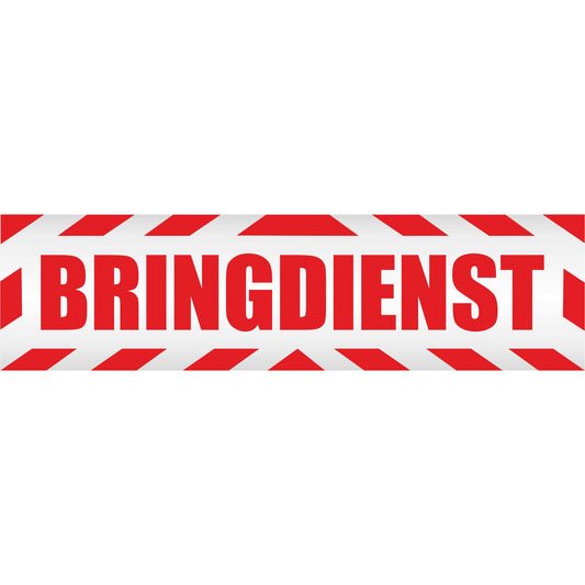 Magnetschild - Briefdienst - Magnetfolie für Auto - LKW - Truck - Baustelle - Firma