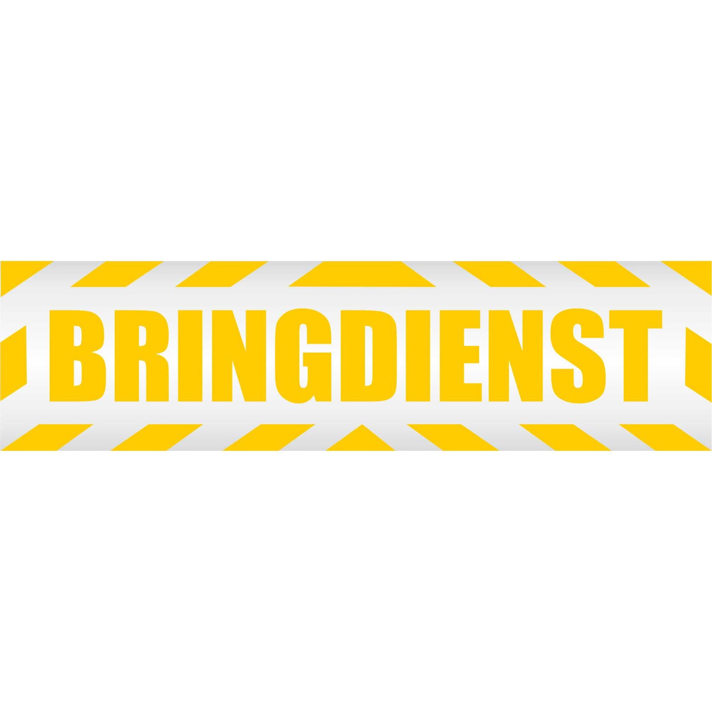 Magnetschild - Bringdienst - Magnetfolie für Auto - LKW - Truck - Baustelle - Firma