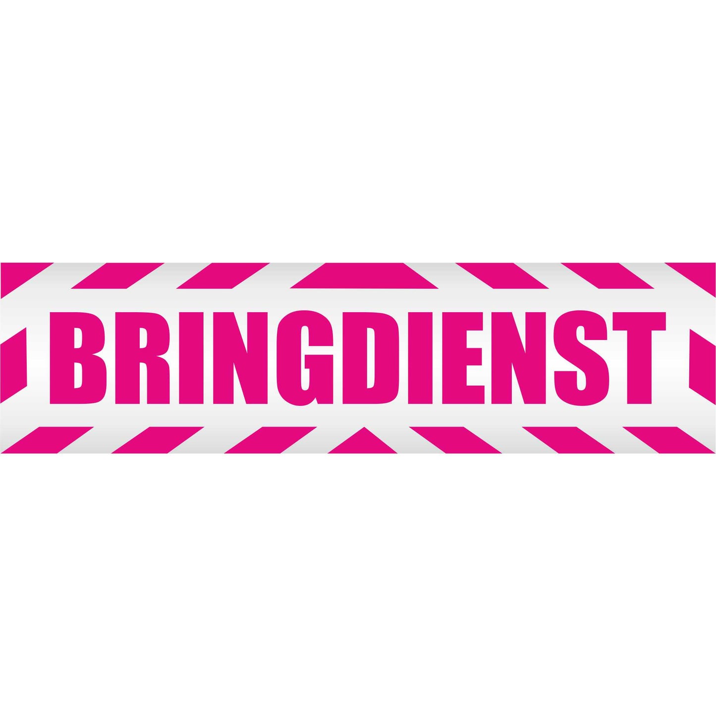 Magnetschild - Bringdienst - Magnetfolie für Auto - LKW - Truck - Baustelle - Firma