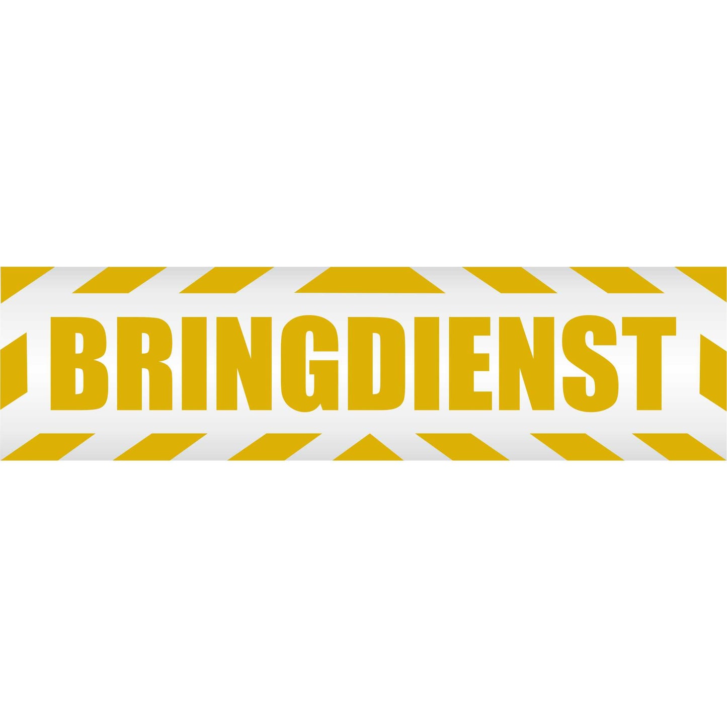 Magnetschild - Bringdienst - Magnetfolie für Auto - LKW - Truck - Baustelle - Firma