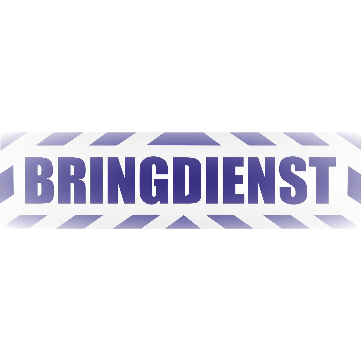 Magnetschild - Bringdienst - Magnetfolie für Auto - LKW - Truck - Baustelle - Firma