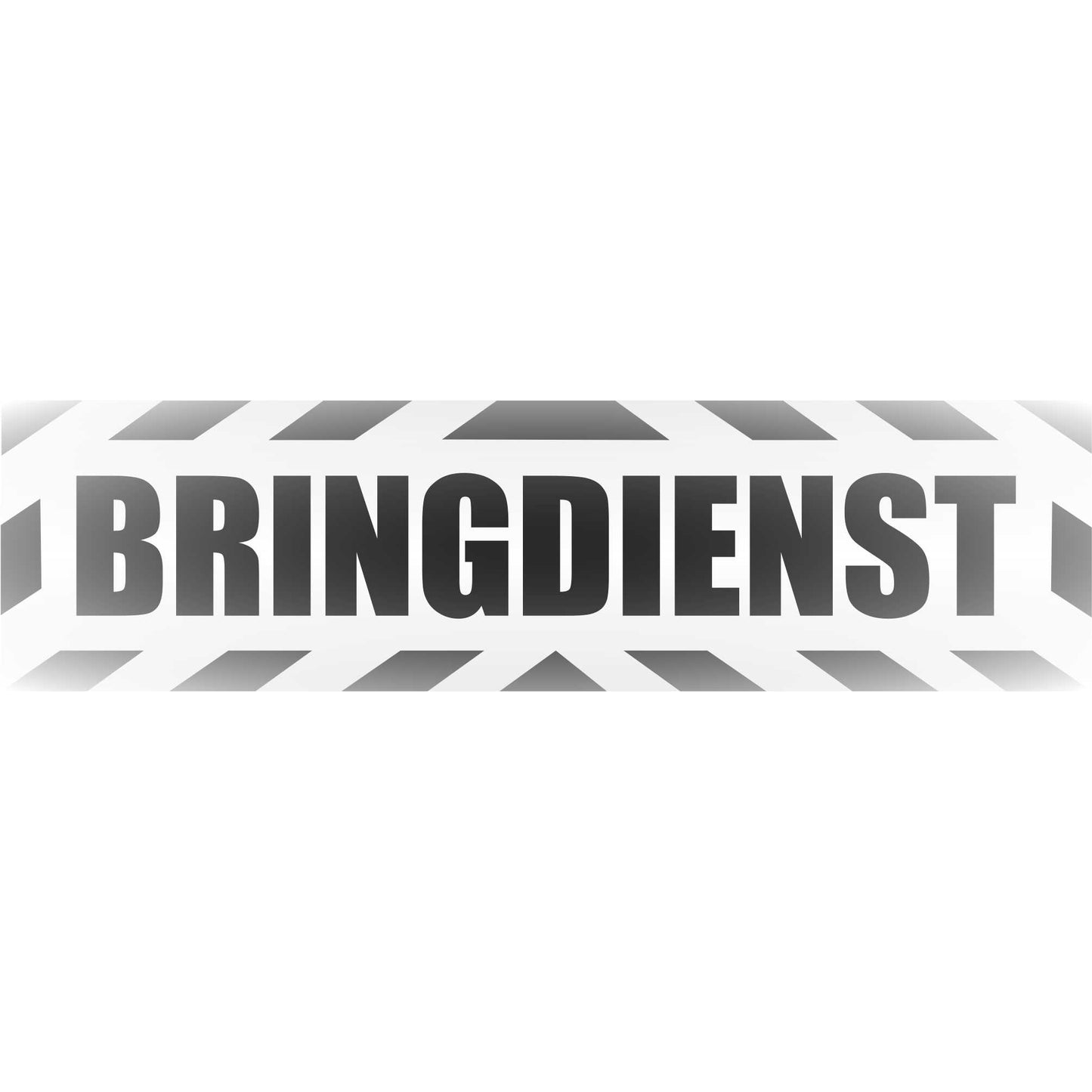 Magnetschild - Bringdienst - Magnetfolie für Auto - LKW - Truck - Baustelle - Firma