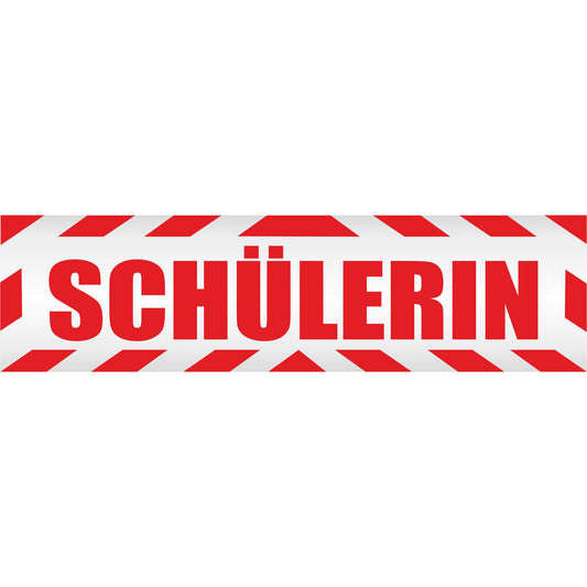 Magnetschild - Schülerin - Magnetfolie für Auto - LKW - Truck - Baustelle - Firma