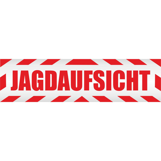 Magnetschild - Jagdaufsicht - Magnetfolie für Auto - LKW - Truck - Baustelle - Firma