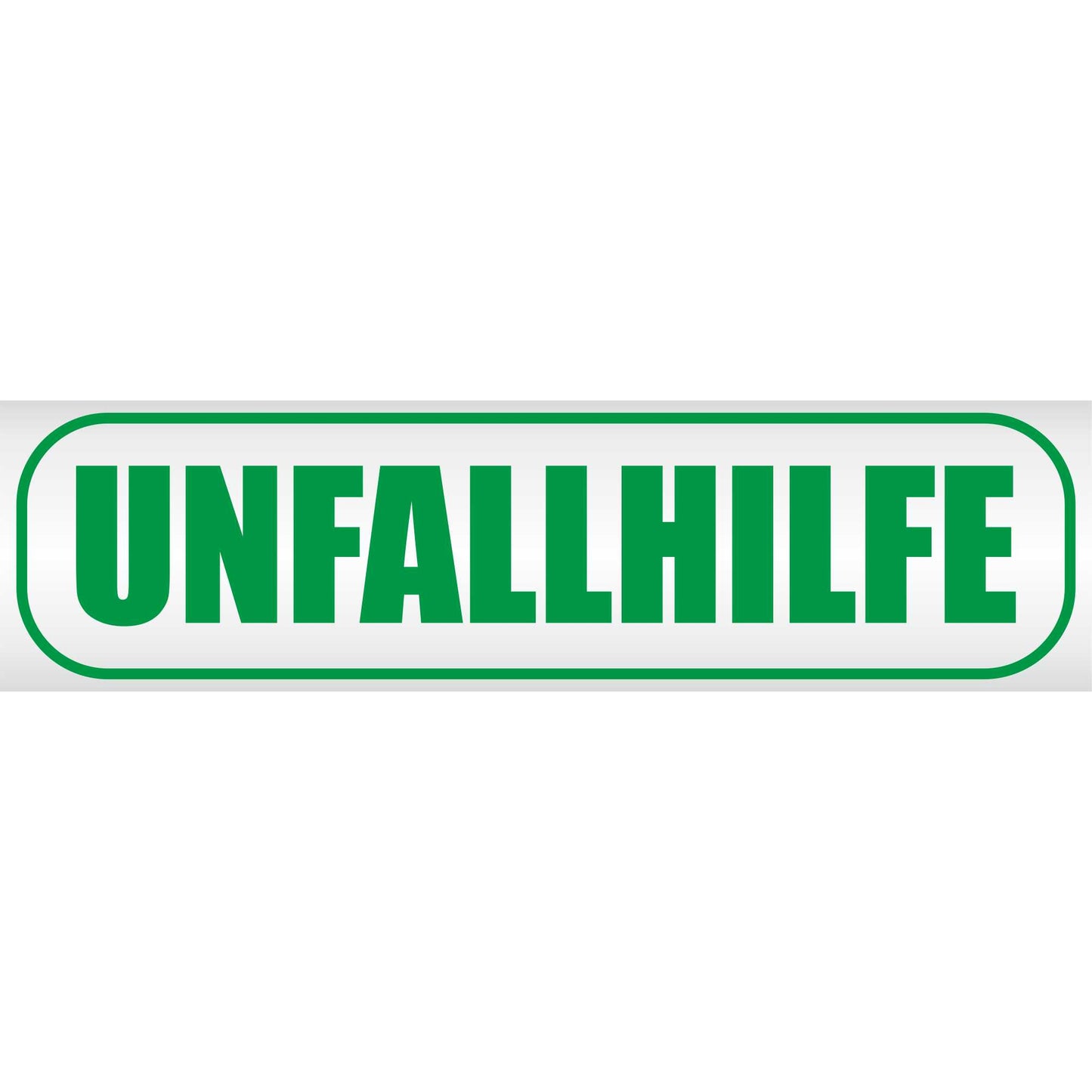 Magnetschild - Unfallhilfe - Magnetfolie für Auto - LKW - Truck - Baustelle - Firma