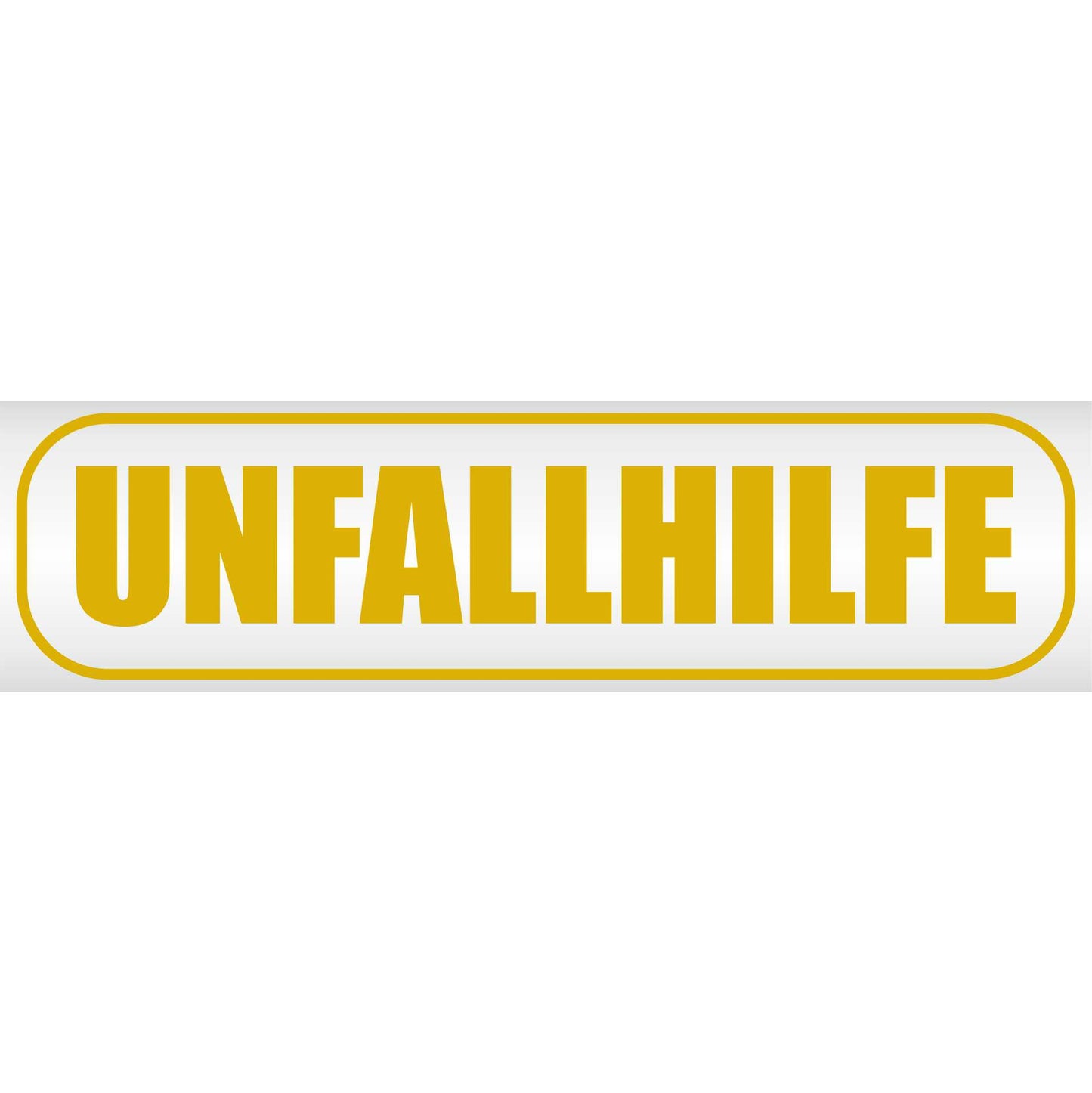 Magnetschild - Unfallhilfe - Magnetfolie für Auto - LKW - Truck - Baustelle - Firma