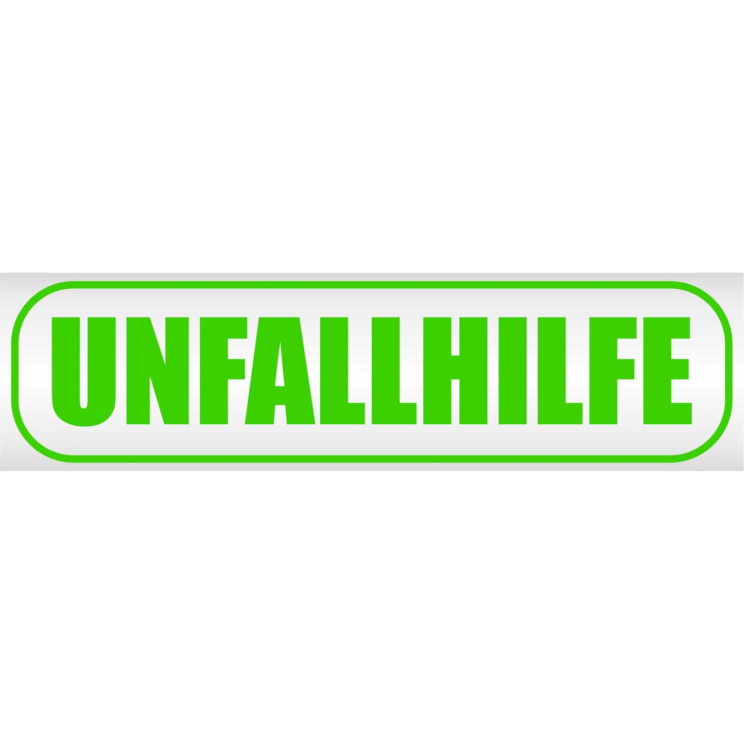 Magnetschild - Unfallhilfe - Magnetfolie für Auto - LKW - Truck - Baustelle - Firma