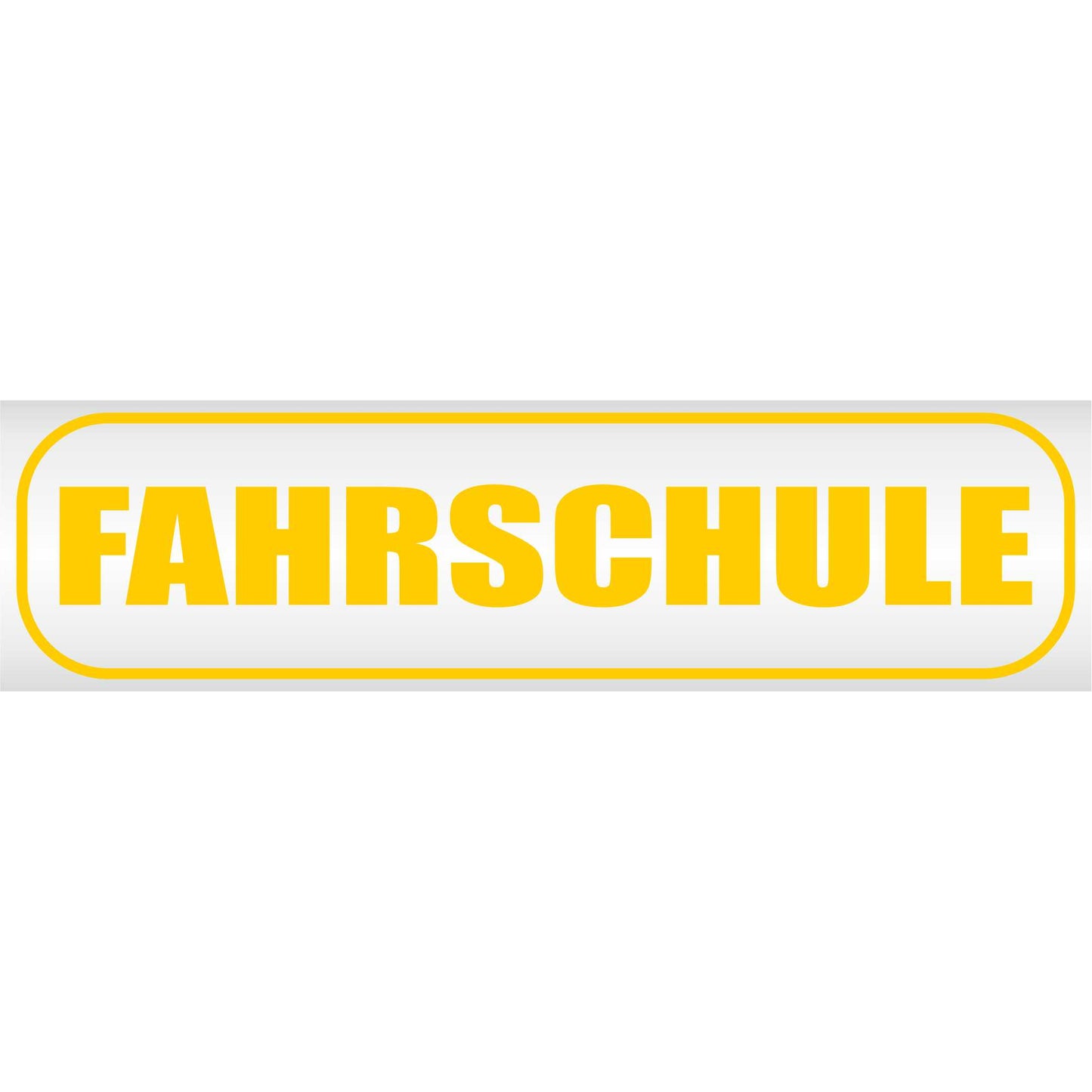 Magnetschild - Fahrschule - Magnetfolie für Auto - LKW - Truck - Baustelle - Firma