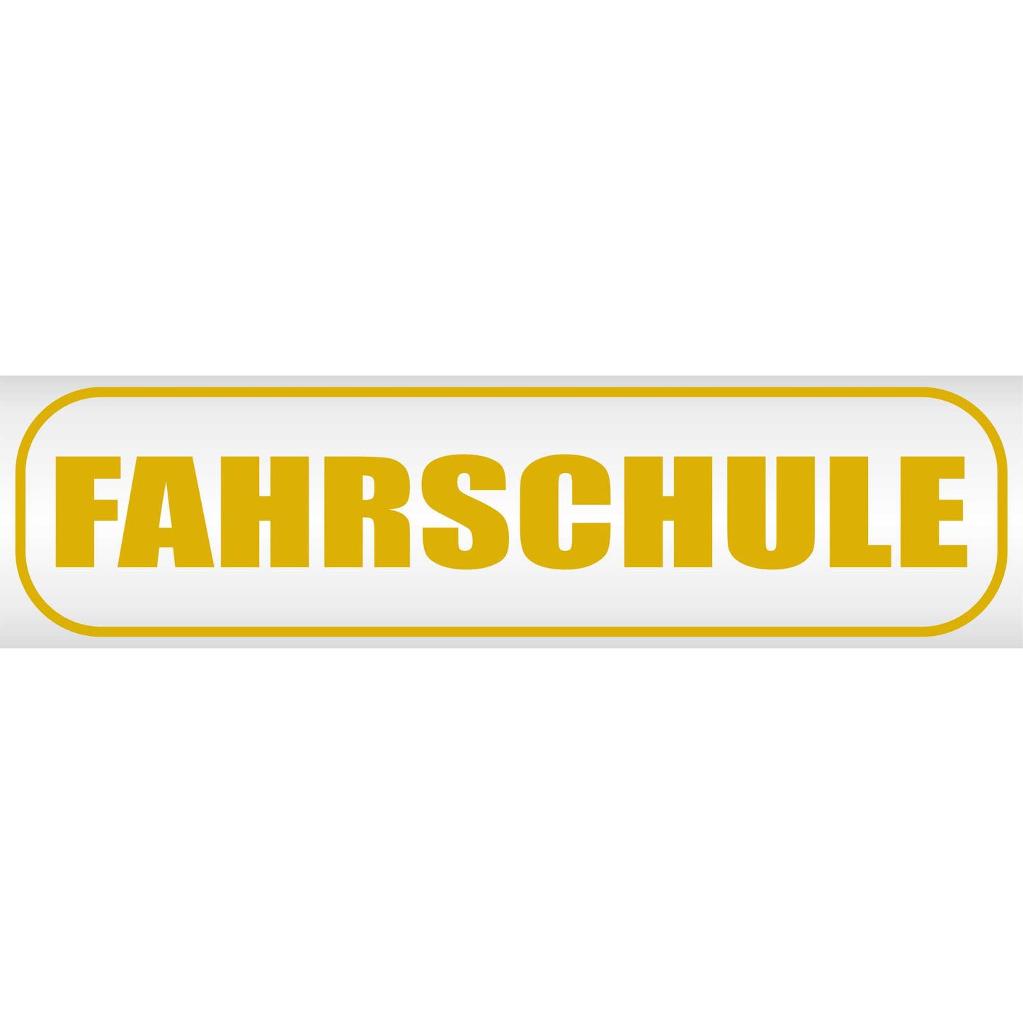 Magnetschild - Fahrschule - Magnetfolie für Auto - LKW - Truck - Baustelle - Firma