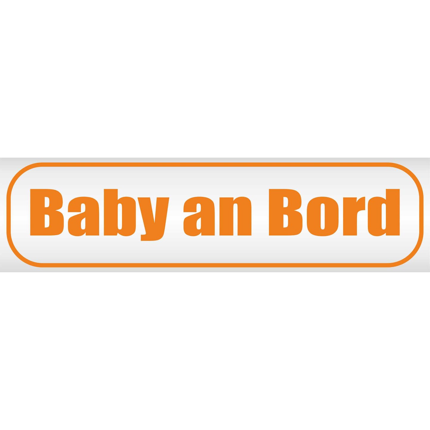 Magnetschild - Baby an Bord - Magnetfolie für Auto - LKW - Truck - Baustelle - Firma
