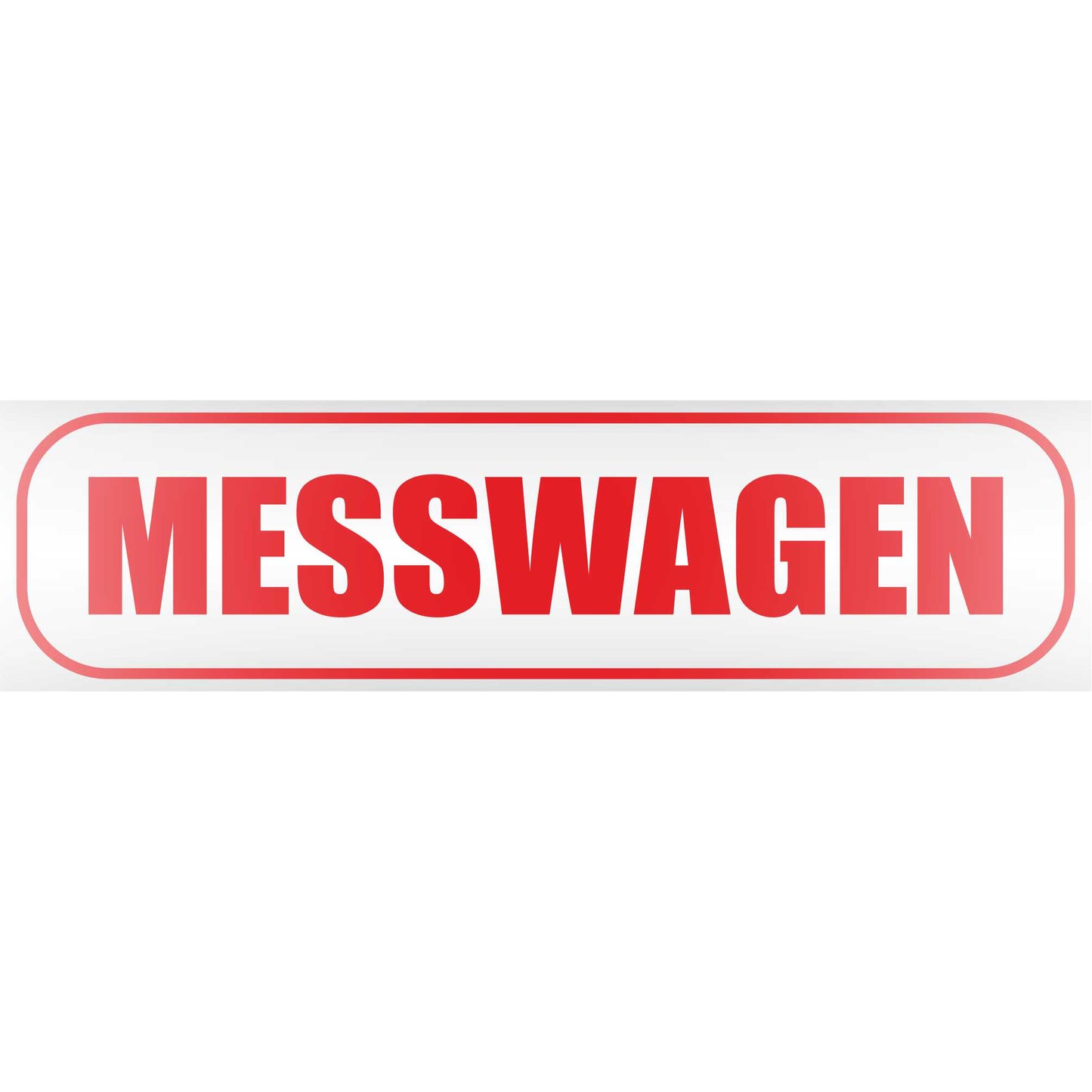 Magnetschild - Messwagen - Magnetfolie für Auto - LKW - Truck - Baustelle - Firma