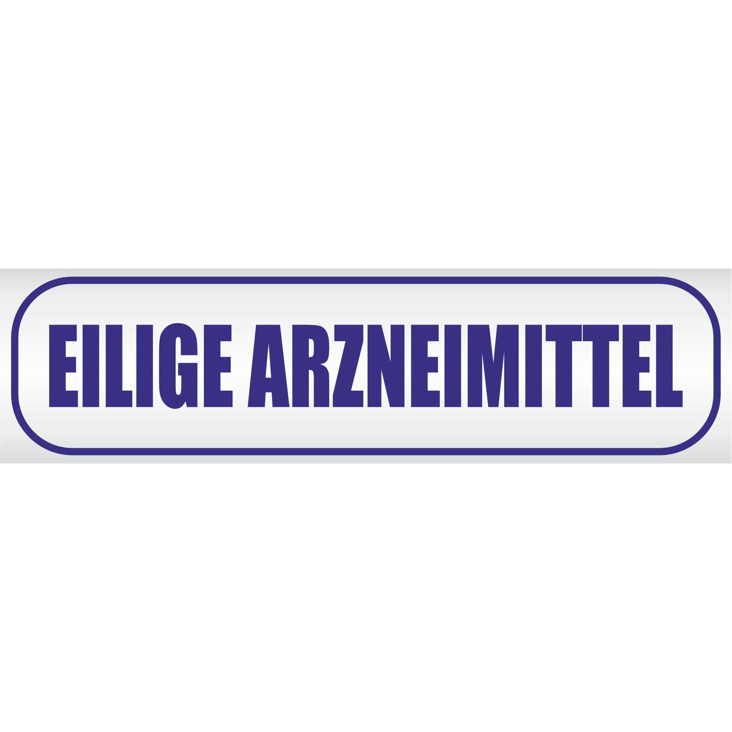 Magnetschild - Eilige Arzneimittel - Magnetfolie für Auto - LKW - Truck - Baustelle - Firma