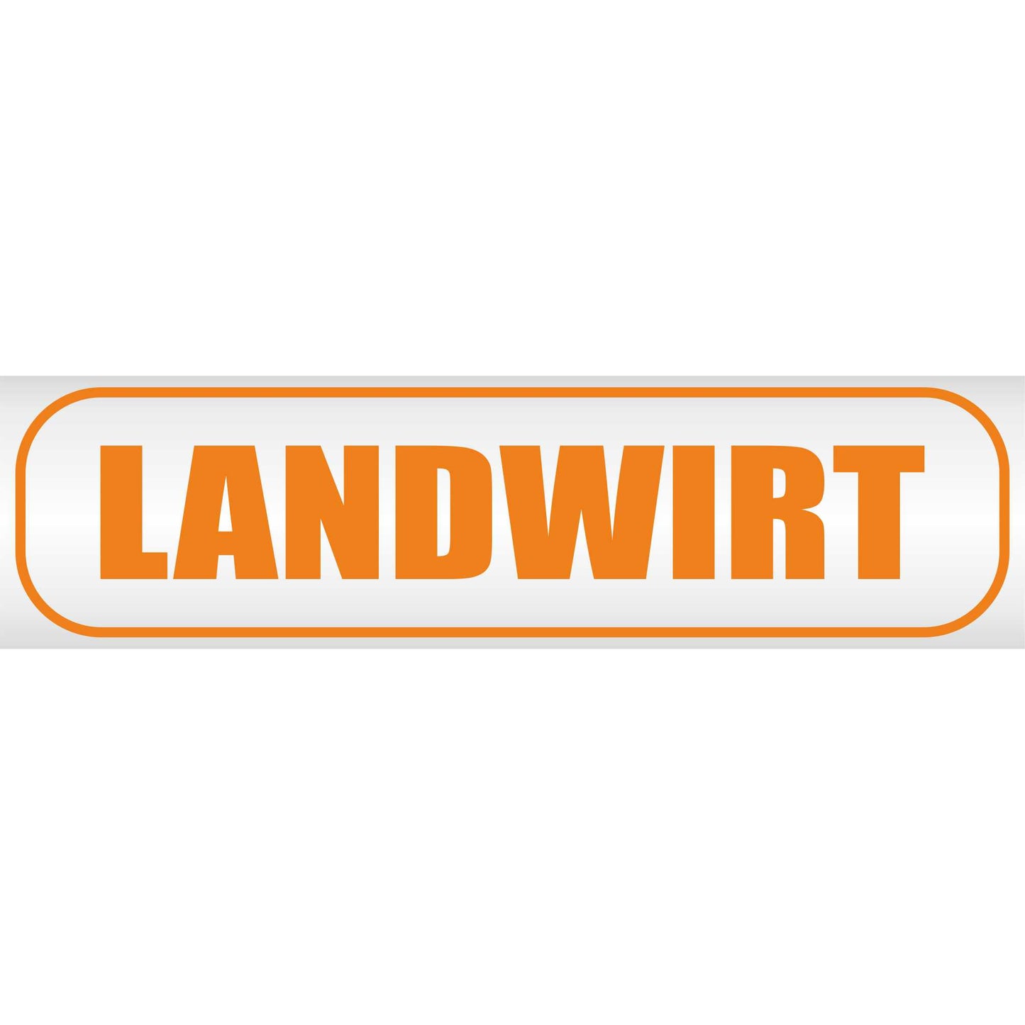Magnetschild - Landwirt - Magnetfolie für Auto - LKW - Truck - Baustelle - Firma