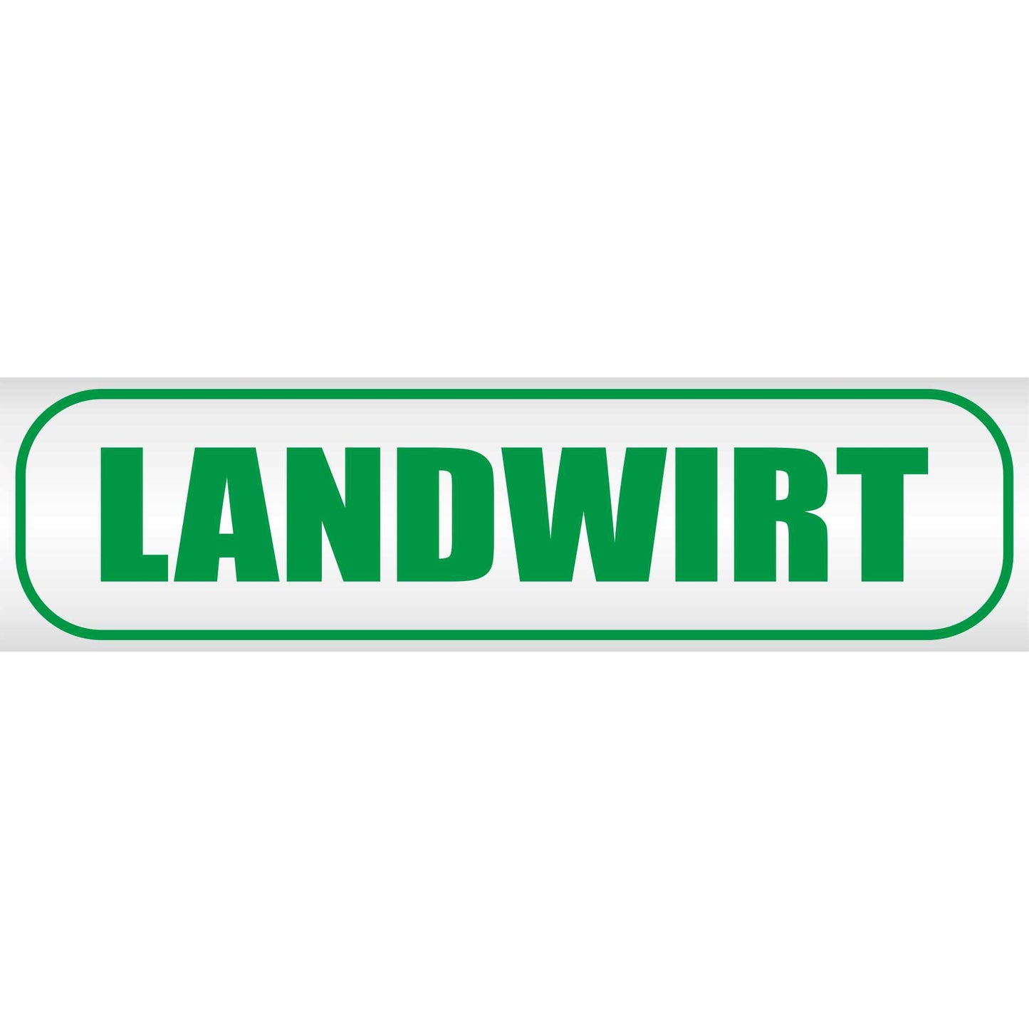 Magnetschild - Landwirt - Magnetfolie für Auto - LKW - Truck - Baustelle - Firma
