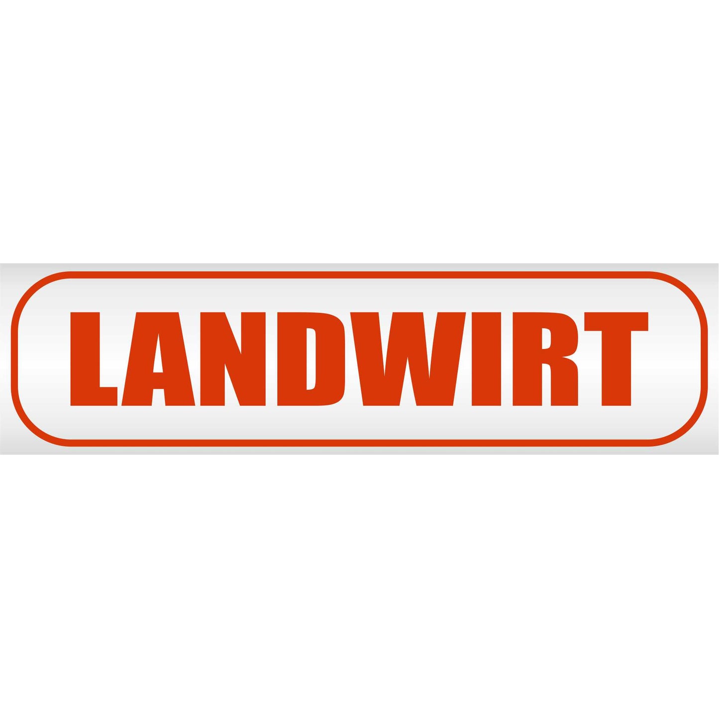Magnetschild - Landwirt - Magnetfolie für Auto - LKW - Truck - Baustelle - Firma