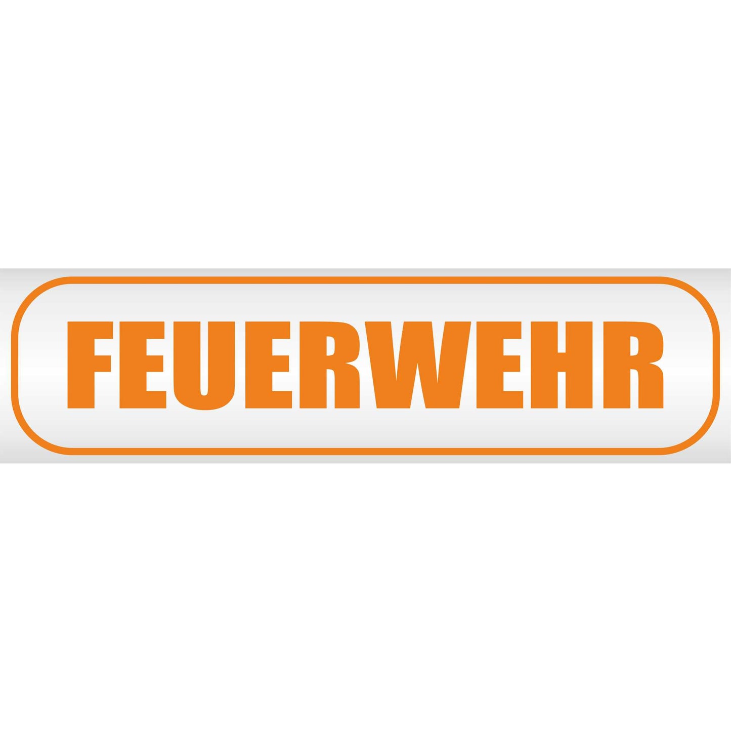 Magnetschild - Feuerwehr - Magnetfolie für Auto - LKW - Truck - Baustelle - Firma