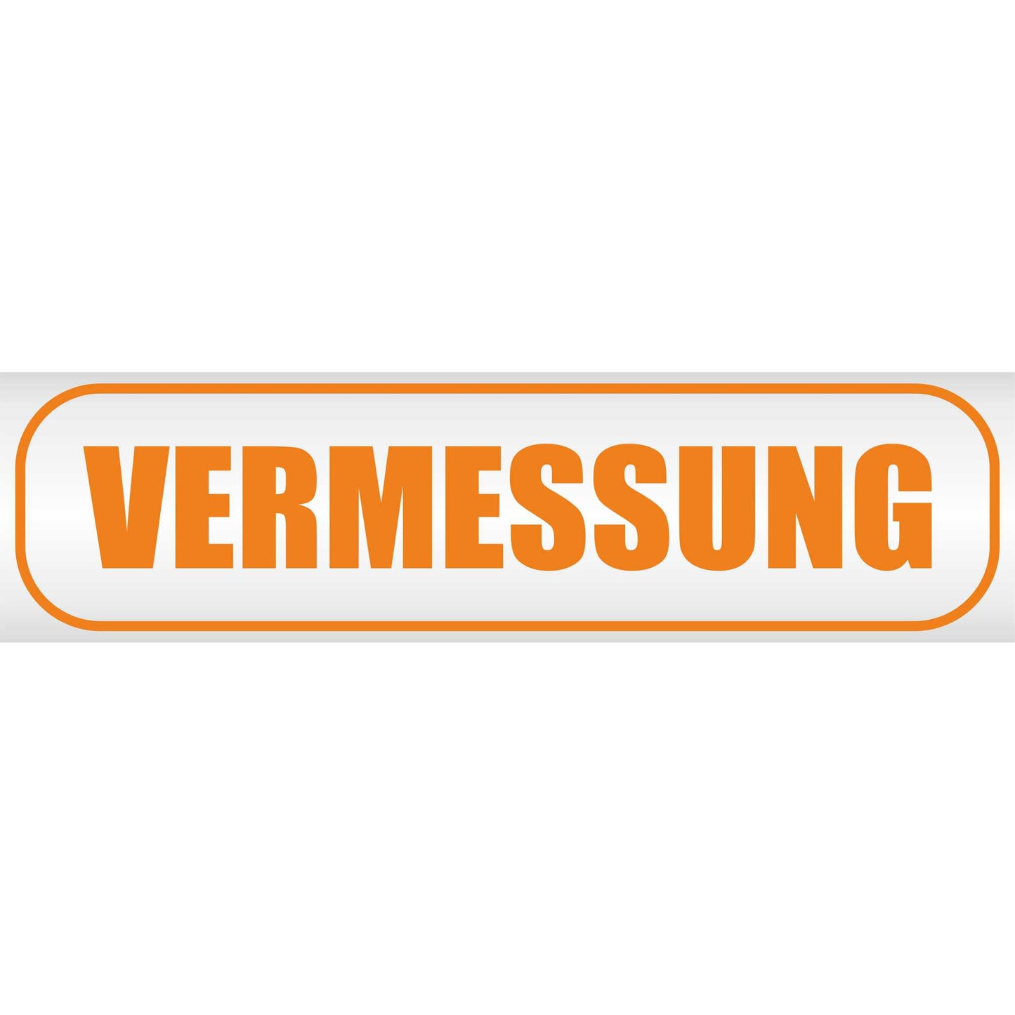 Magnetschild - Vermessung - Magnetfolie für Auto - LKW - Truck - Baustelle - Firma