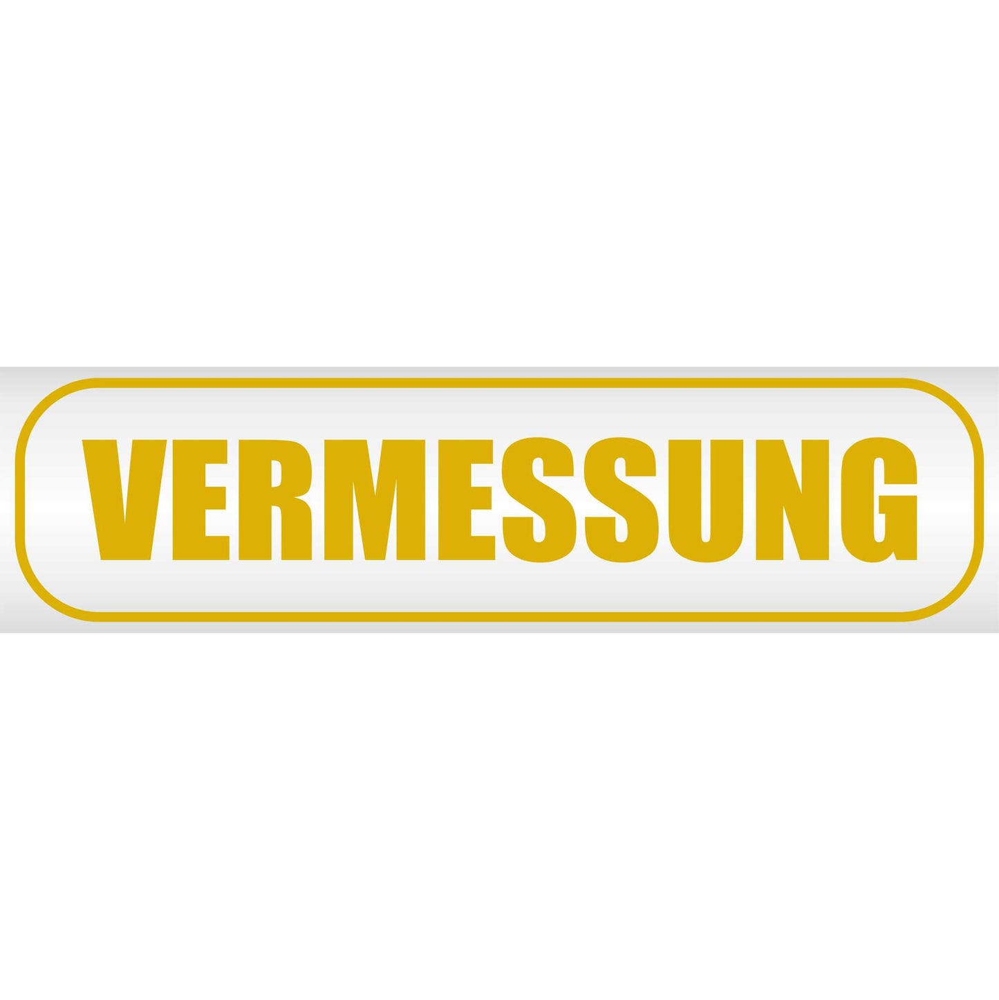 Magnetschild - Vermessung - Magnetfolie für Auto - LKW - Truck - Baustelle - Firma