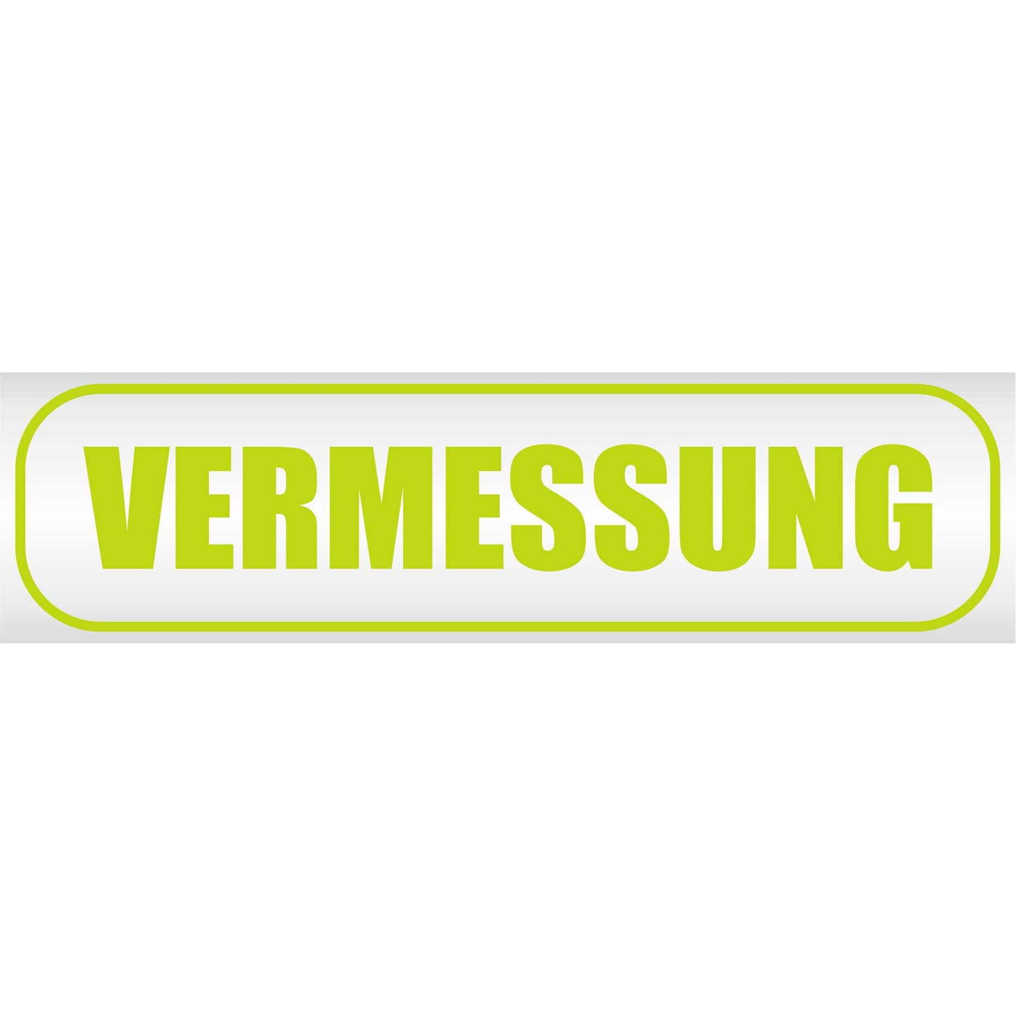Magnetschild - Vermessung - Magnetfolie für Auto - LKW - Truck - Baustelle - Firma