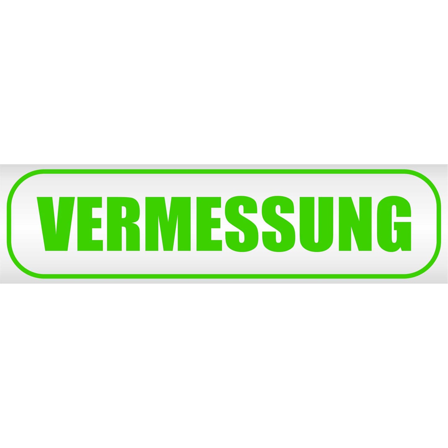 Magnetschild - Vermessung - Magnetfolie für Auto - LKW - Truck - Baustelle - Firma