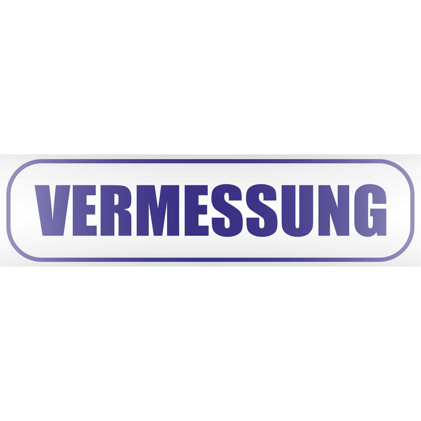 Magnetschild - Vermessung - Magnetfolie für Auto - LKW - Truck - Baustelle - Firma