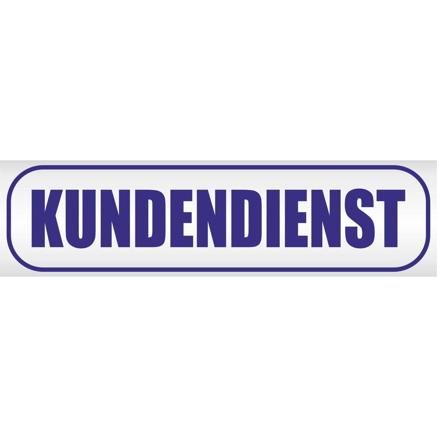Magnetschild - Kundendienst - Magnetfolie für Auto - LKW - Truck - Baustelle - Firma