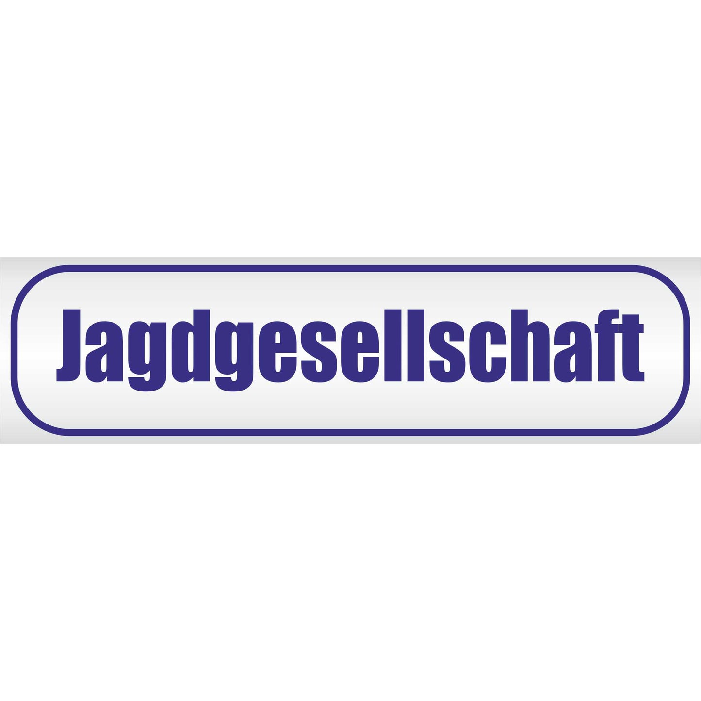 Magnetschild - Jagdgesellschaf - Magnetfolie für Auto - LKW - Truck - Baustelle - Firma