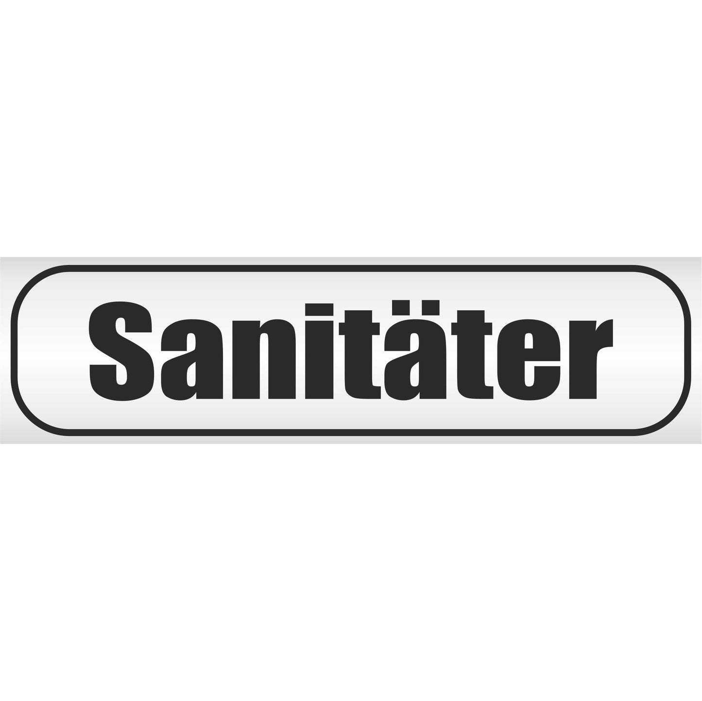 Magnetschild - Sanitäter - Magnetfolie für Auto - LKW - Truck - Baustelle - Firma