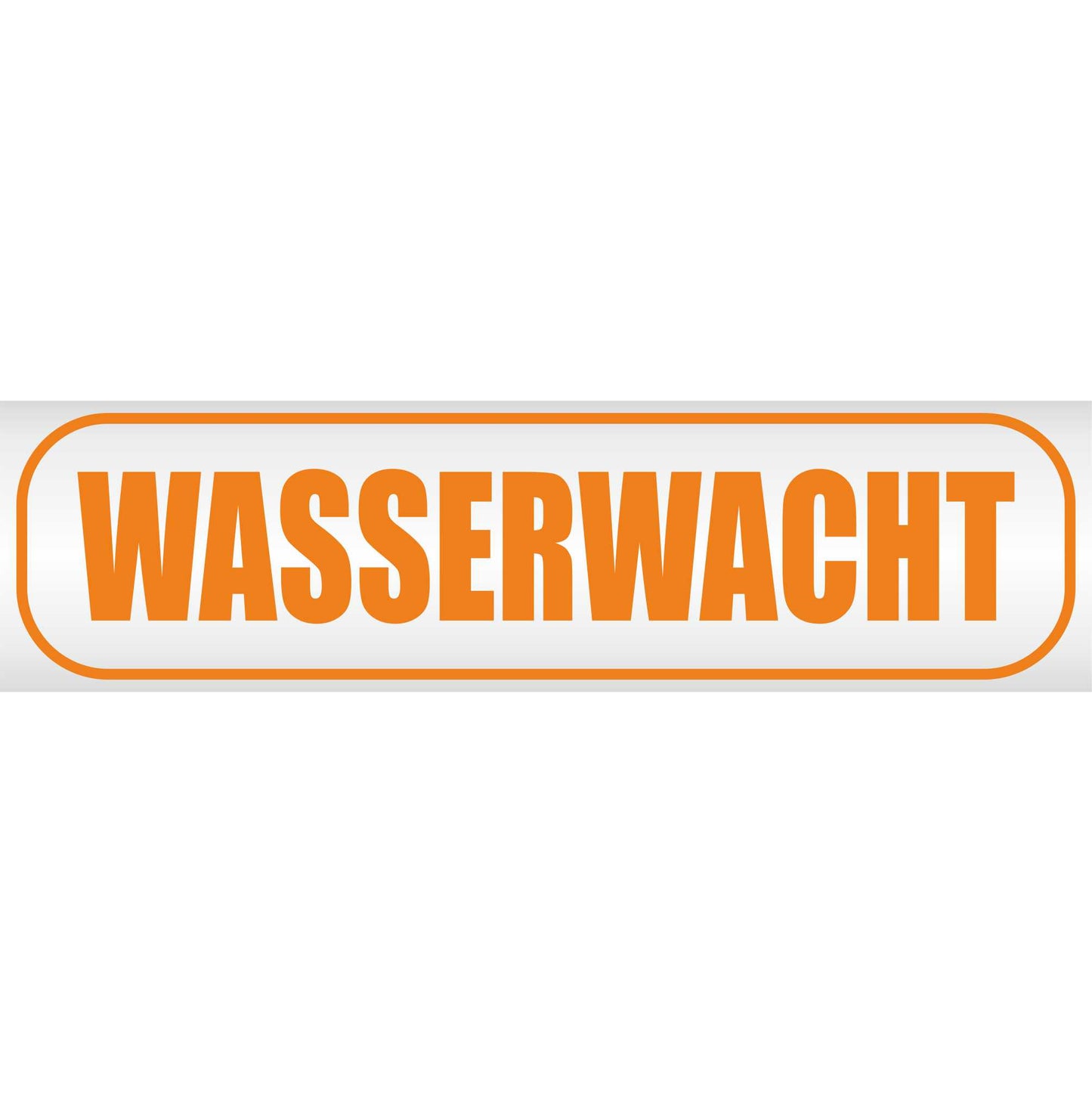 Magnetschild - Wasserwacht - Magnetfolie für Auto - LKW - Truck - Baustelle - Firma