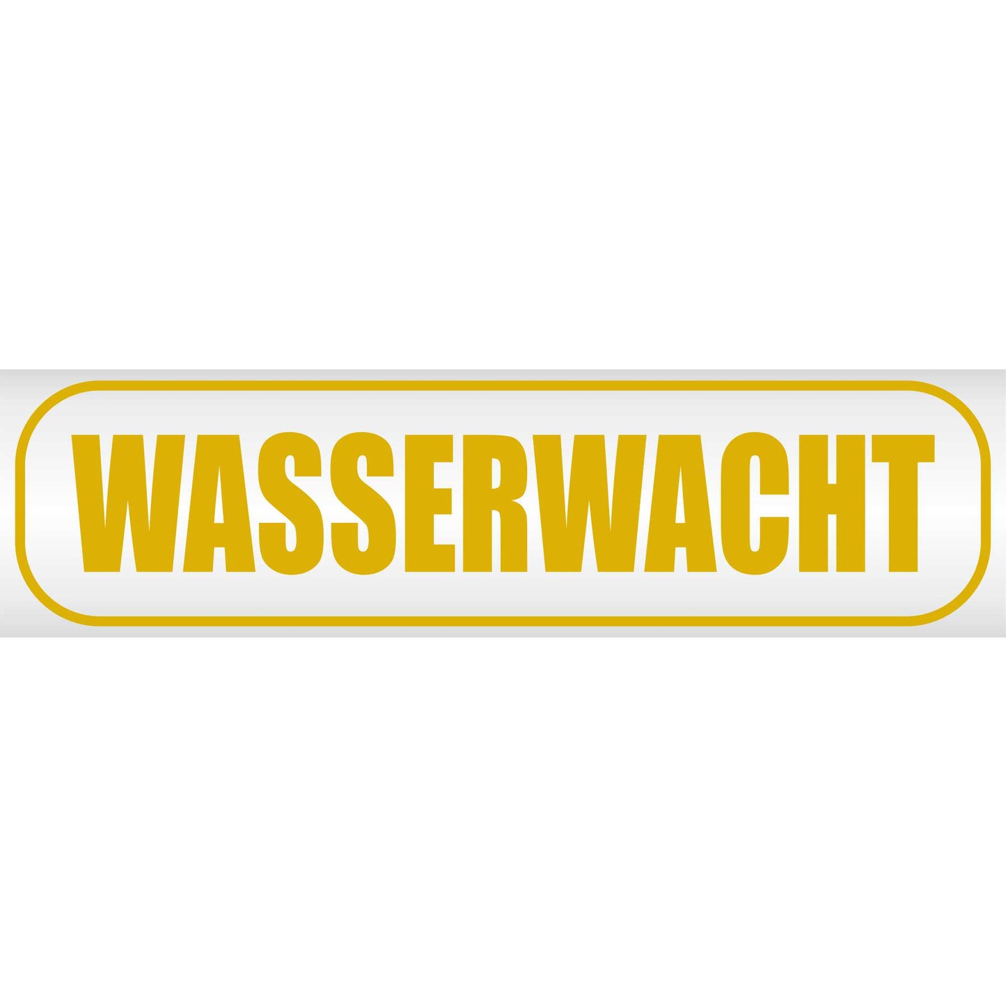 Magnetschild - Wasserwacht - Magnetfolie für Auto - LKW - Truck - Baustelle - Firma