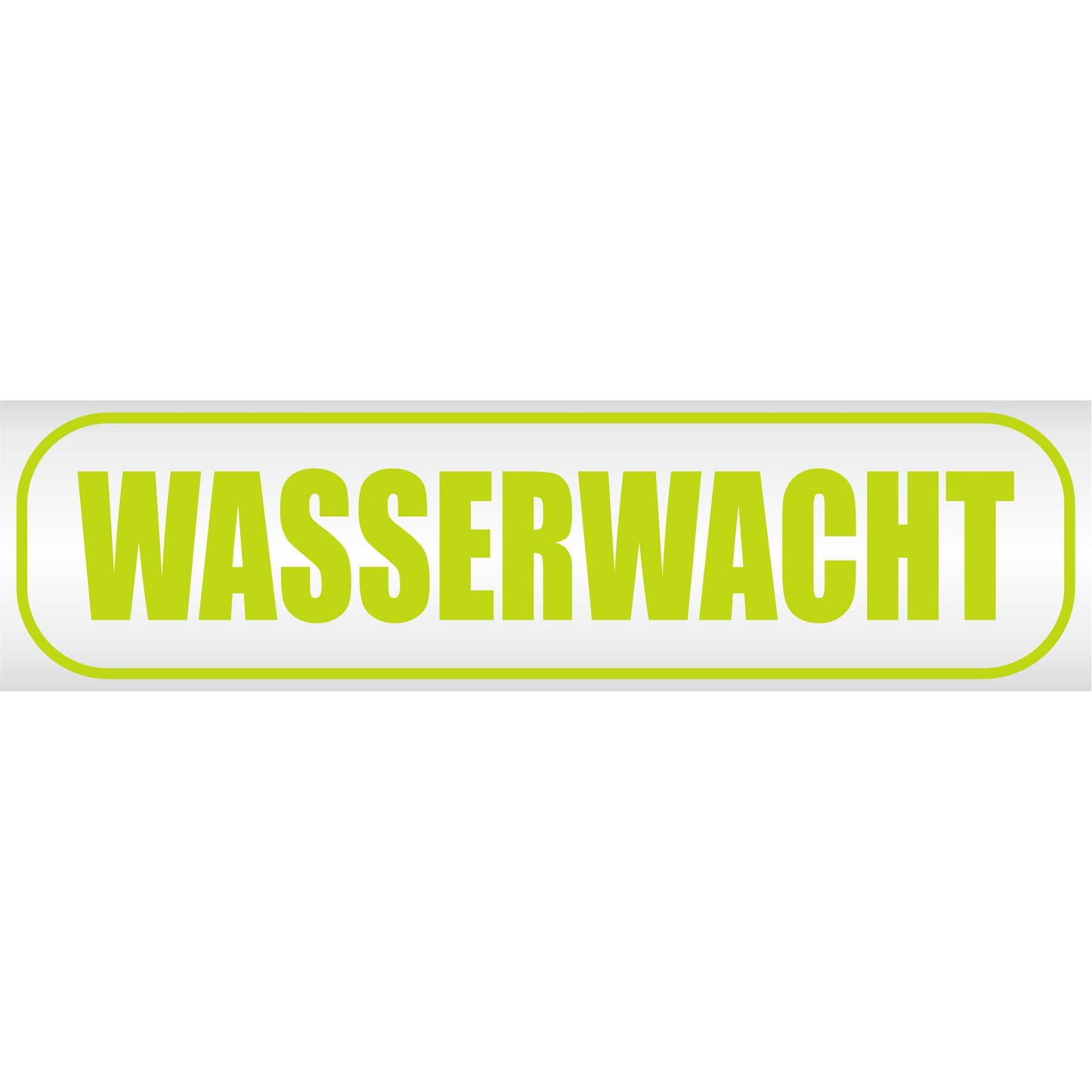 Magnetschild - Wasserwacht - Magnetfolie für Auto - LKW - Truck - Baustelle - Firma