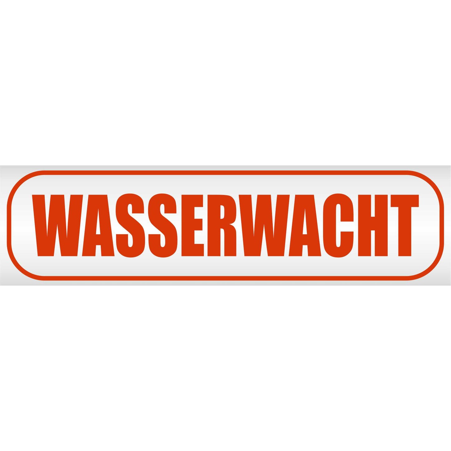 Magnetschild - Wasserwacht - Magnetfolie für Auto - LKW - Truck - Baustelle - Firma
