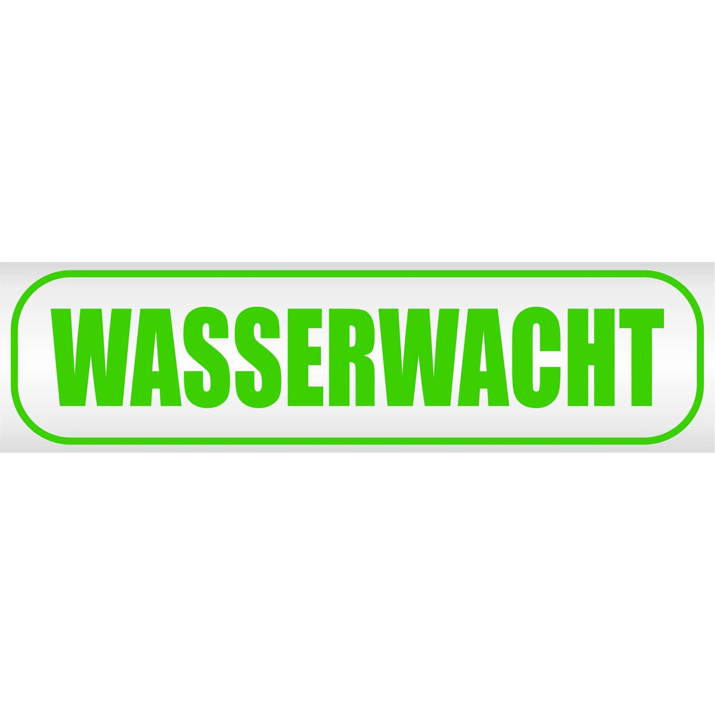 Magnetschild - Wasserwacht - Magnetfolie für Auto - LKW - Truck - Baustelle - Firma