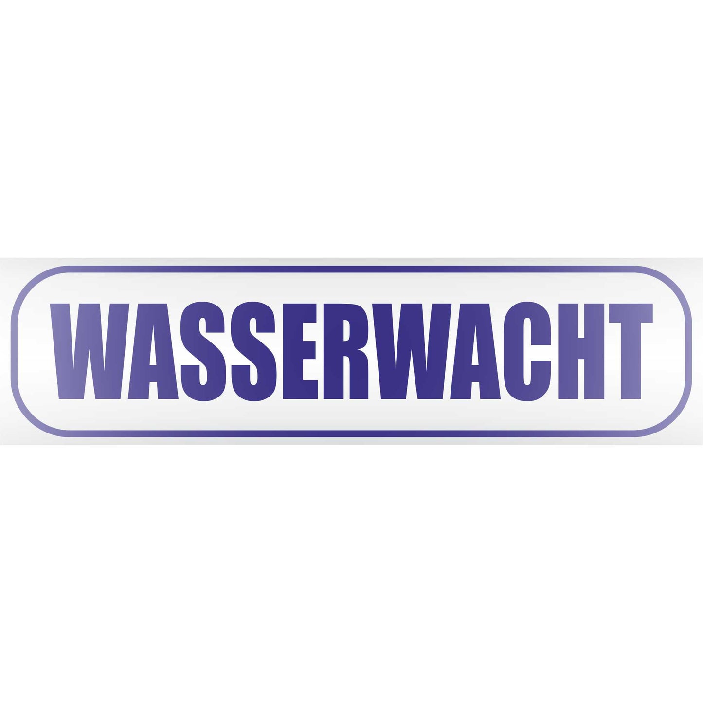 Magnetschild - Wasserwacht - Magnetfolie für Auto - LKW - Truck - Baustelle - Firma