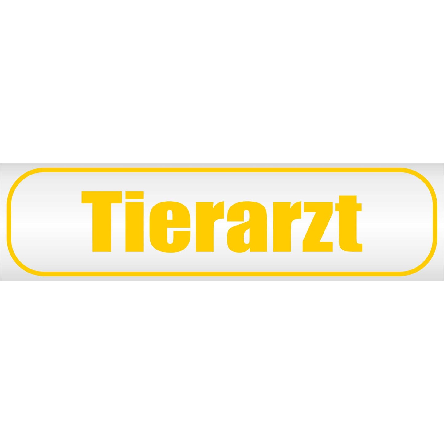 Magnetschild - Tierarzt - Magnetfolie für Auto - LKW - Truck - Baustelle - Firma