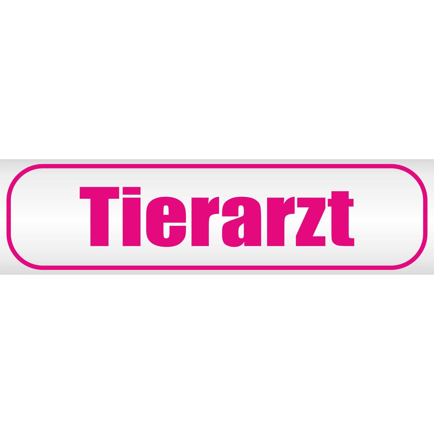 Magnetschild - Tierarzt - Magnetfolie für Auto - LKW - Truck - Baustelle - Firma