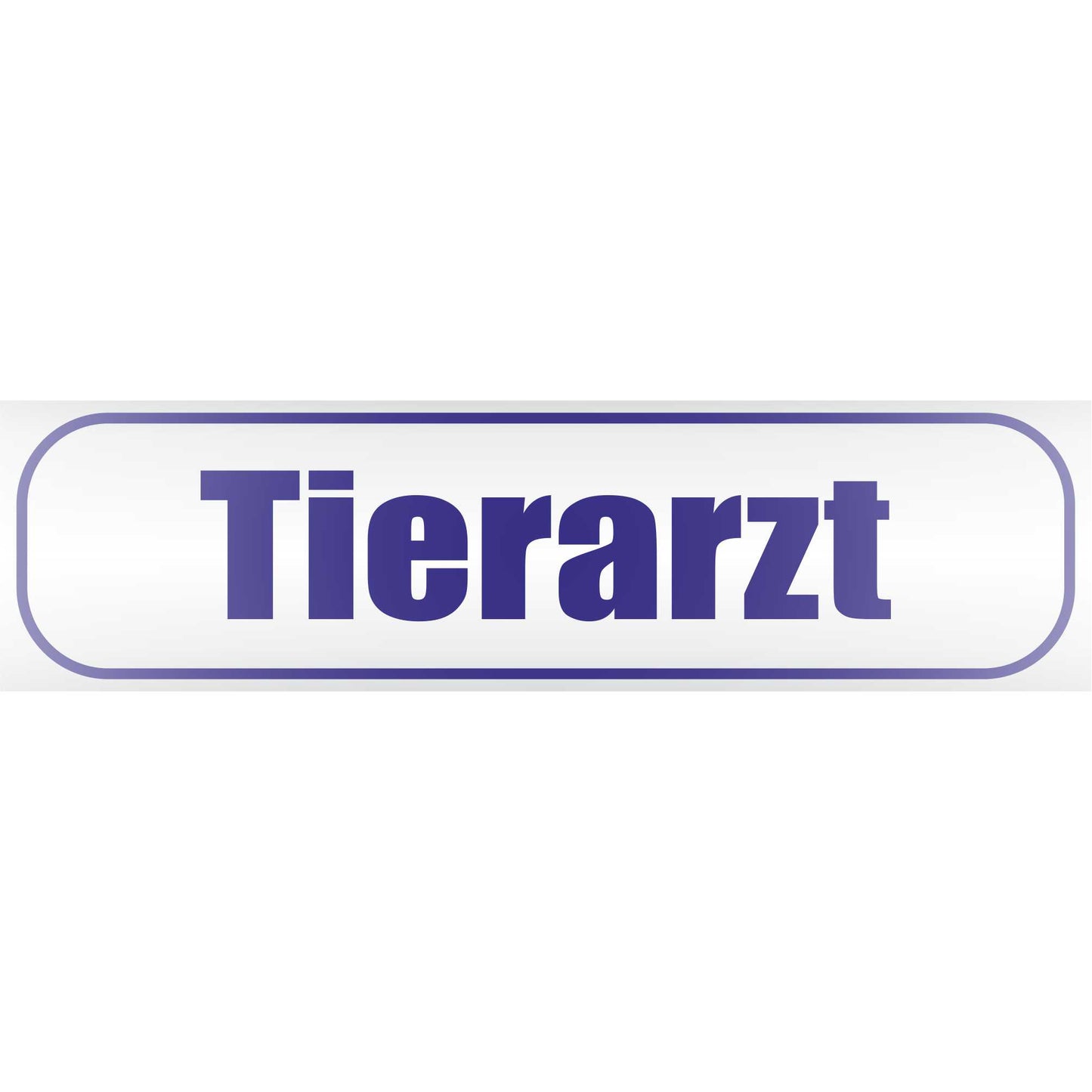 Magnetschild - Tierarzt - Magnetfolie für Auto - LKW - Truck - Baustelle - Firma