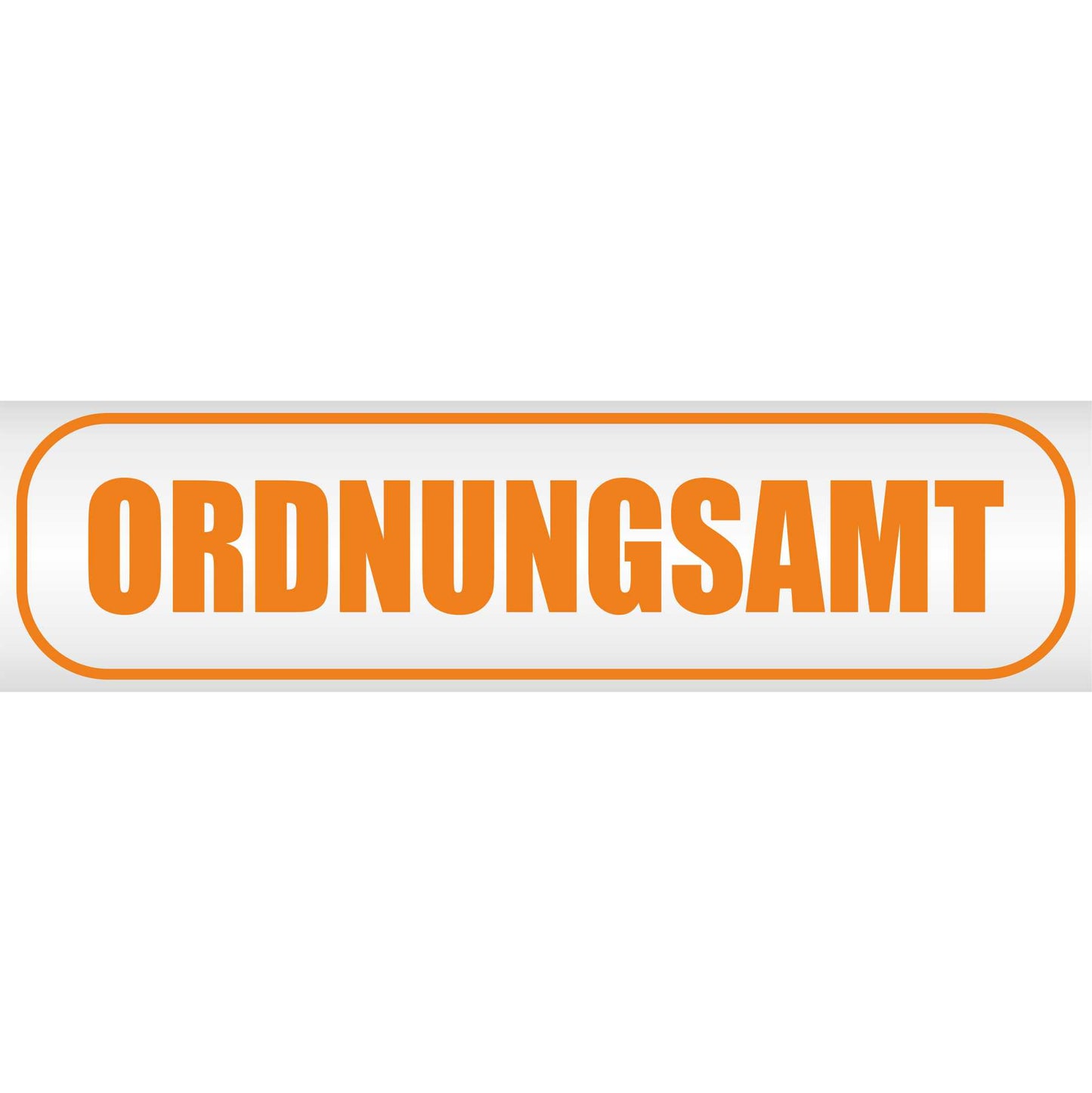 Magnetschild - Ordnungsamt - Magnetfolie für Auto - LKW - Truck - Baustelle - Firma