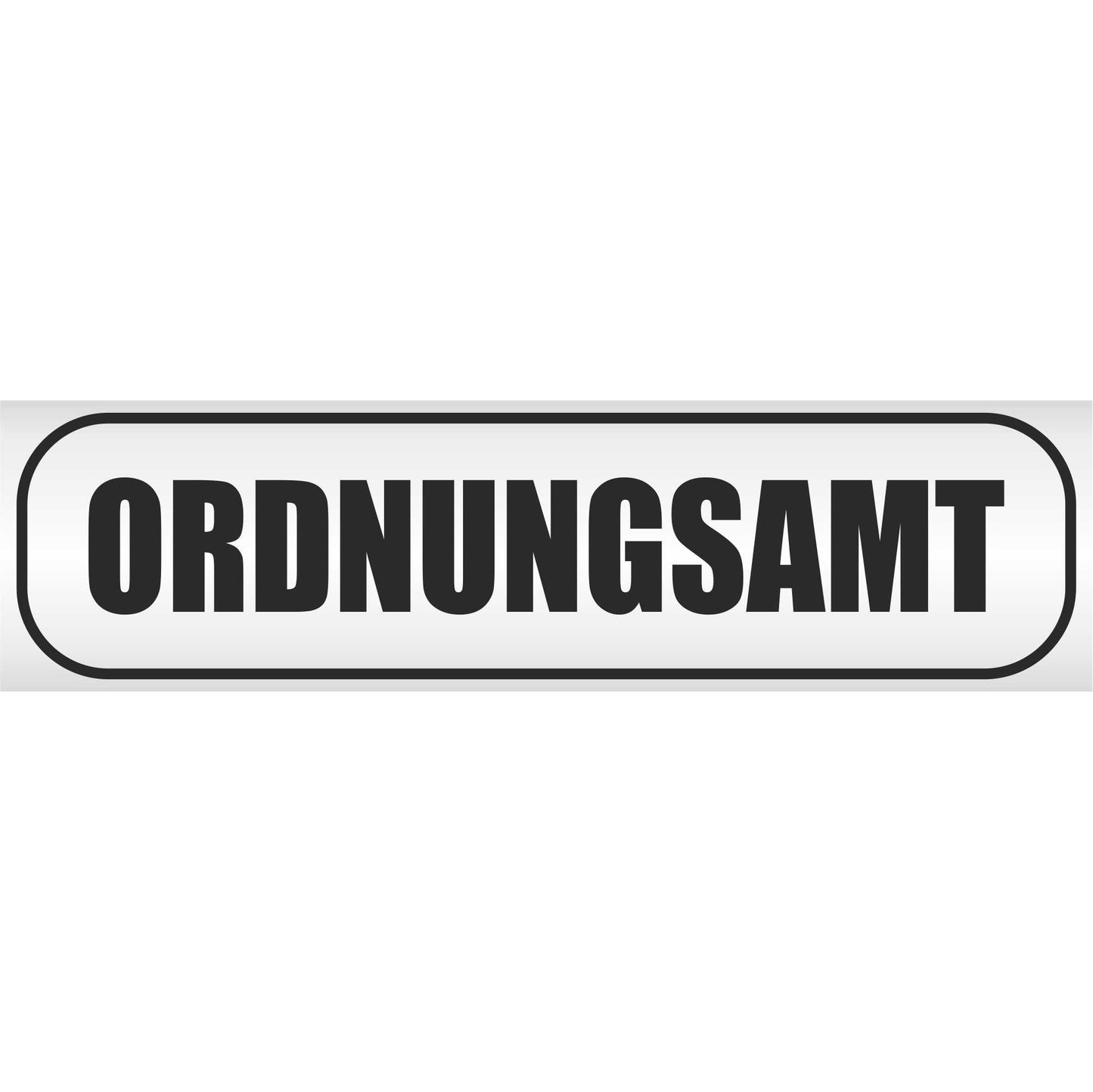 Magnetschild - Ordnungsamt - Magnetfolie für Auto - LKW - Truck - Baustelle - Firma
